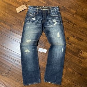 NWT Cult of Individuality Sample Hagen Relaxed Denim Jeans #C207